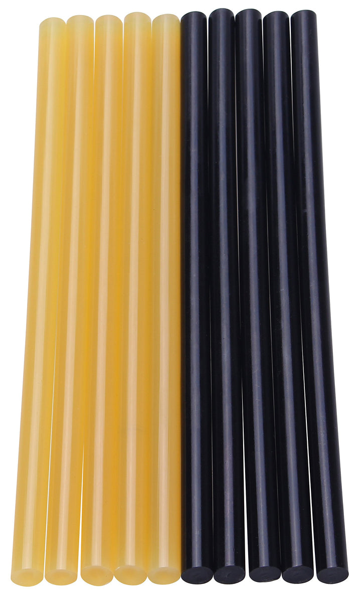 Paintless Dent Removal Glue Sticks Hot Glue Sticks Paintless Dent Repair Tool for Car Repair Dent Remover Tool Set - 5 PCS Black &amp; 5 PCS Yellow