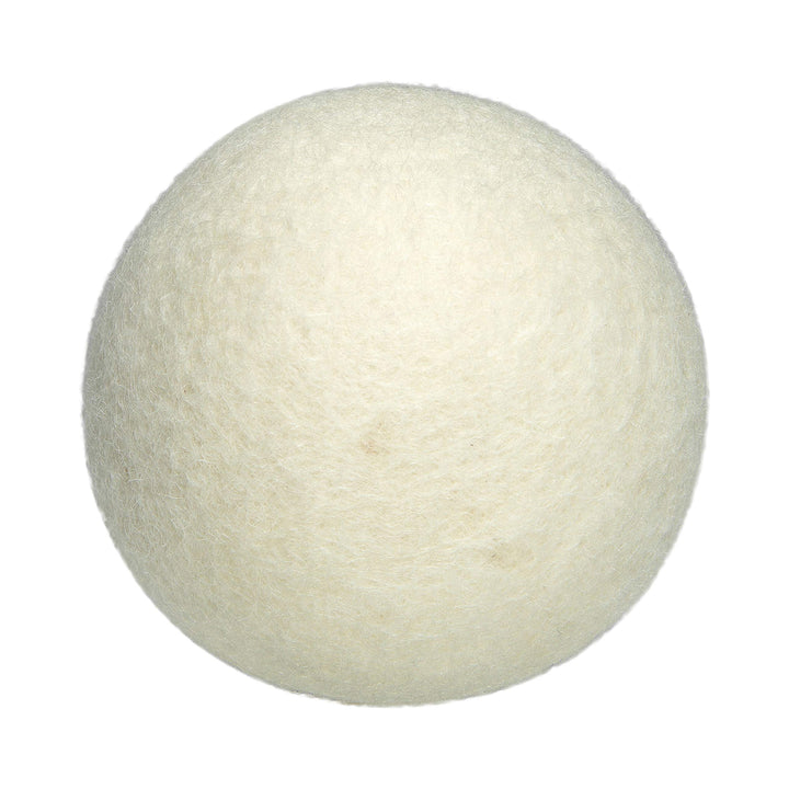 WOOLITE Reusable Wool Laundry Dryer Balls, Cuts Drying Time in Half, Natural Fabric Softener, Reduces Clothing Wrinkles, Eco-Friendly, Money Saver, 6 Pack