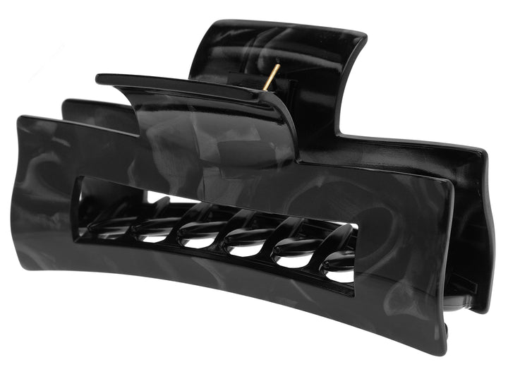 Large Cutout Rectangle Jaw - Nacro Black