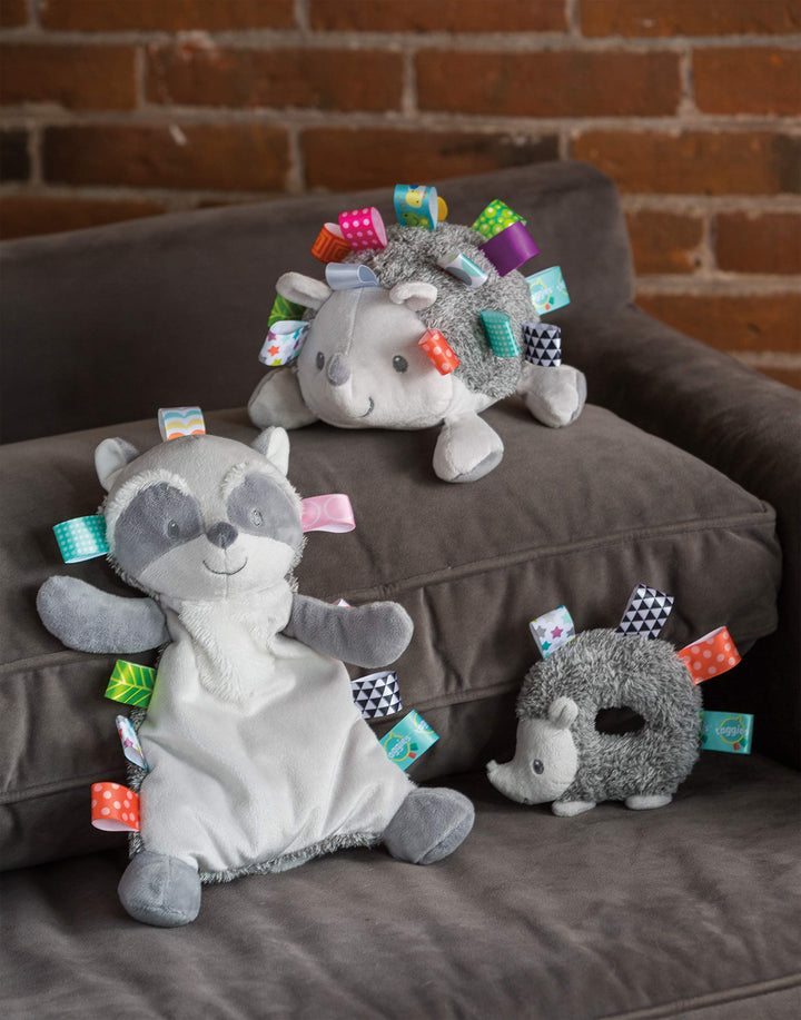 Taggies Soft Toy, Harley Raccoon Lovey, 12 inches