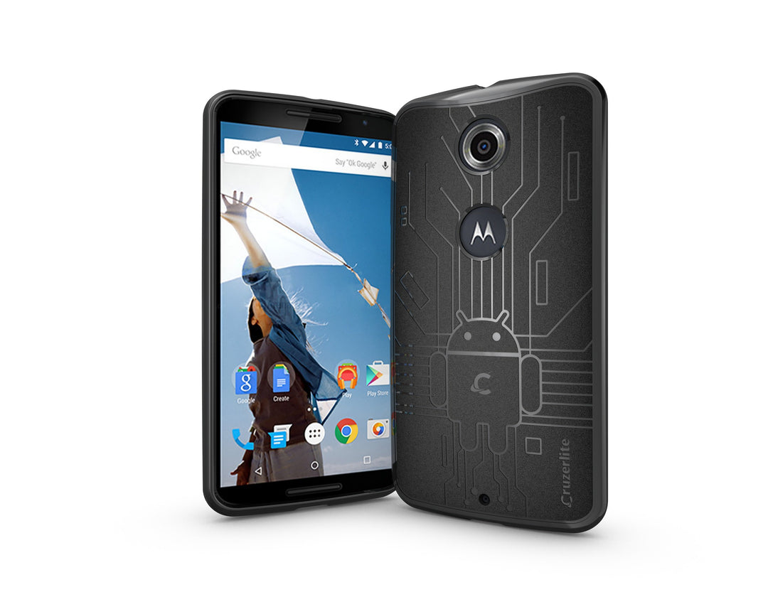 Cruzerlite Bugdroid Circuit Case for The Google Nexus 6