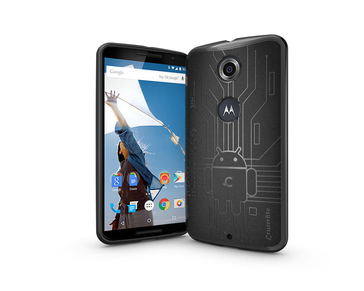 Cruzerlite Bugdroid Circuit Case for The Google Nexus 6
