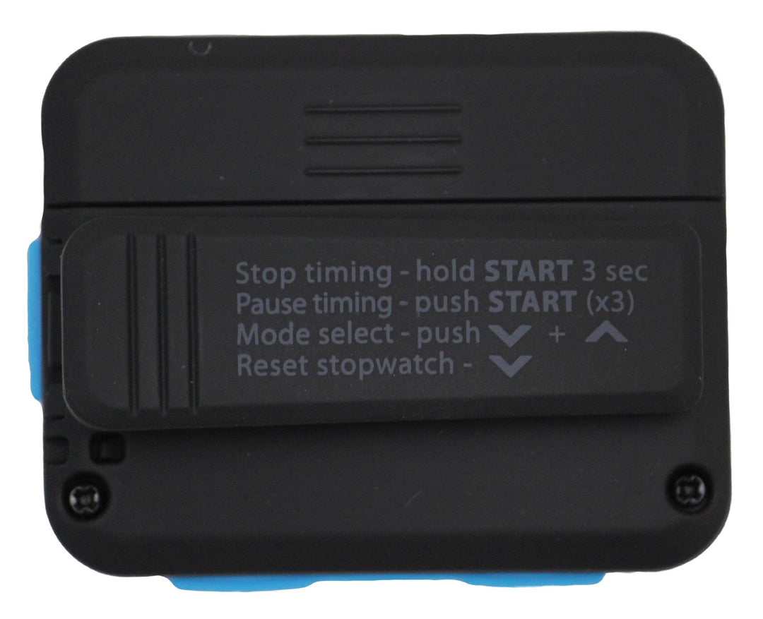 Interval Timer and Stopwatch - Black/Blue SOFTCOAT