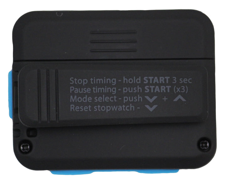 Interval Timer and Stopwatch - Black/Blue SOFTCOAT