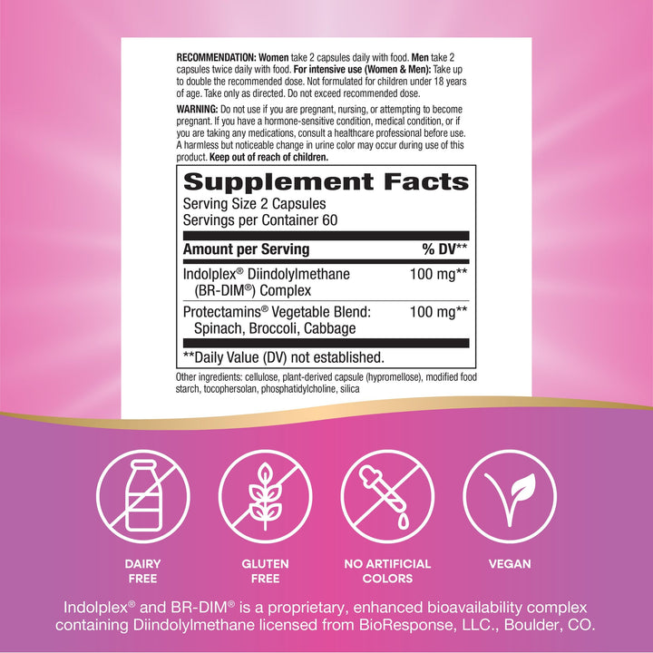 Nature&#39;s Way DIM-Plus, DIM Supplement, Supports