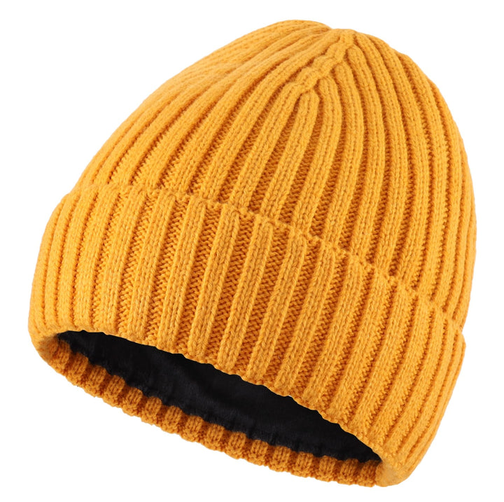 Connectyle Knit Cuffed Beanie Hat for Men Women Fleece 