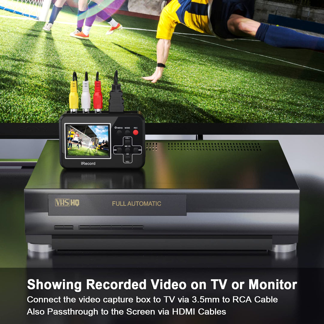 DIGITNOW Video to Digital Converter, VHS to Digital Con