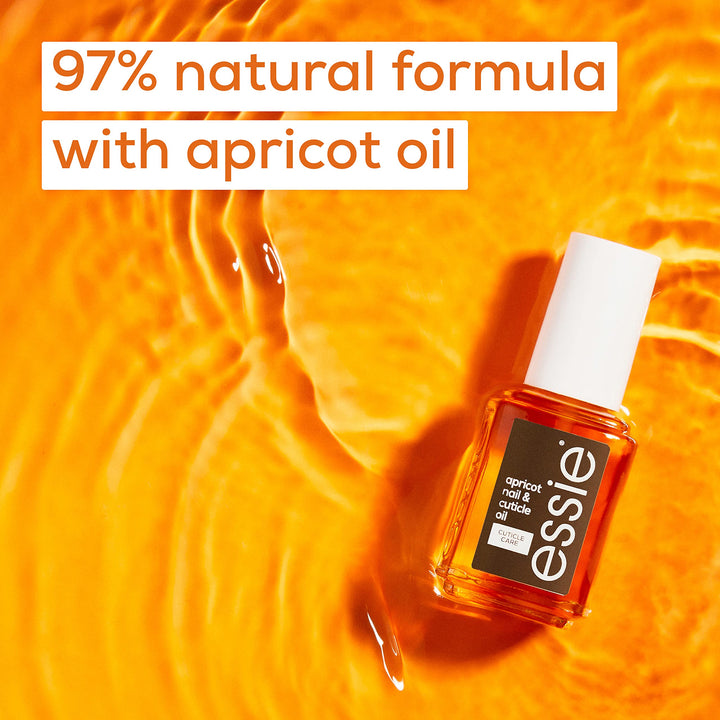 Nail Care, 8-Free Vegan, Apricot Nail and Cuticle Oil, softened and nourished cuticles, 0.46 fl oz