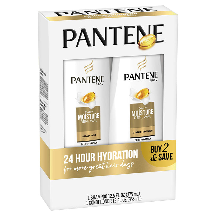 Daily Moisture Renewal Duo set, 12.6 Oz Shampoo and 12 Oz Conditioner