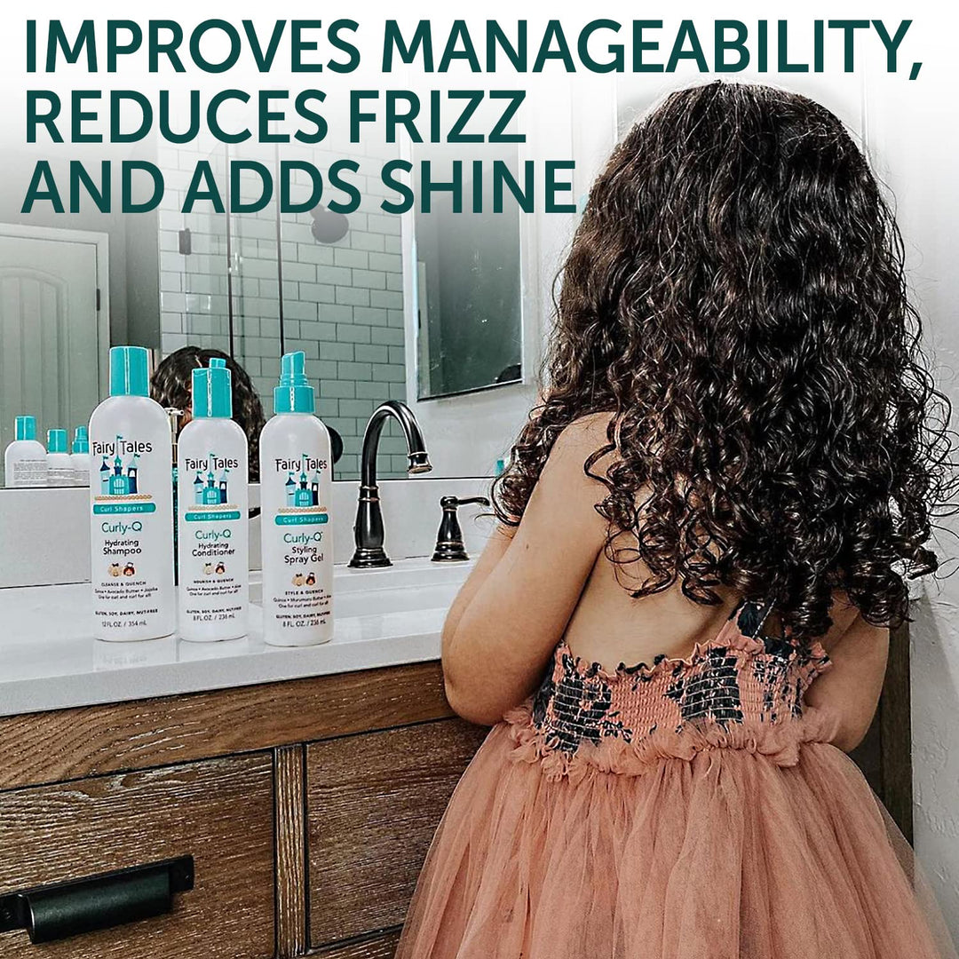 Kids Moisturizing Conditioner for Curly and Multi-Cultural Hair - Paraben, Sulfate, Gluten and Nut Free - 8 oz