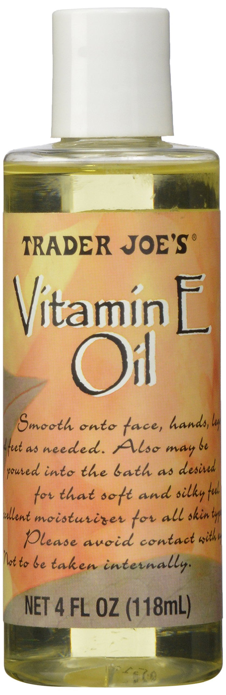 4 oz, Pack of 1 : Trader Joe&#39;s Vitamin Oil E, 4 Ounce
