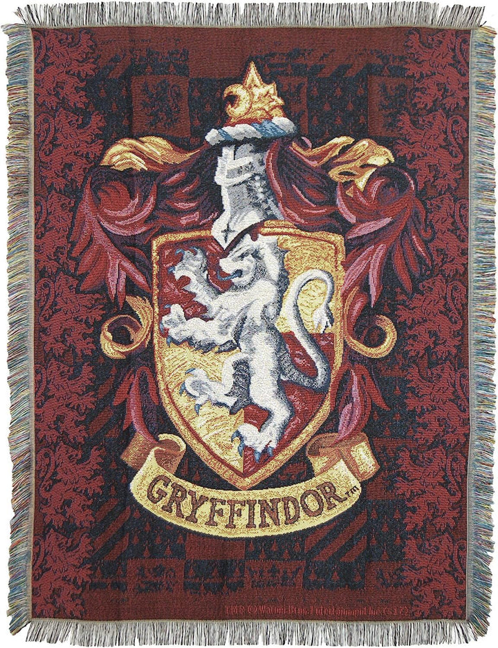 Northwest Harry Potter Woven Tapestry Throw Blanket, 48