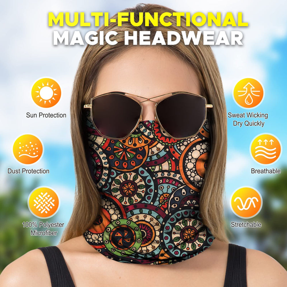 Headwear, Bandana, Neck Gaiter Head Wrap Headband Balaclava Magic Scarf