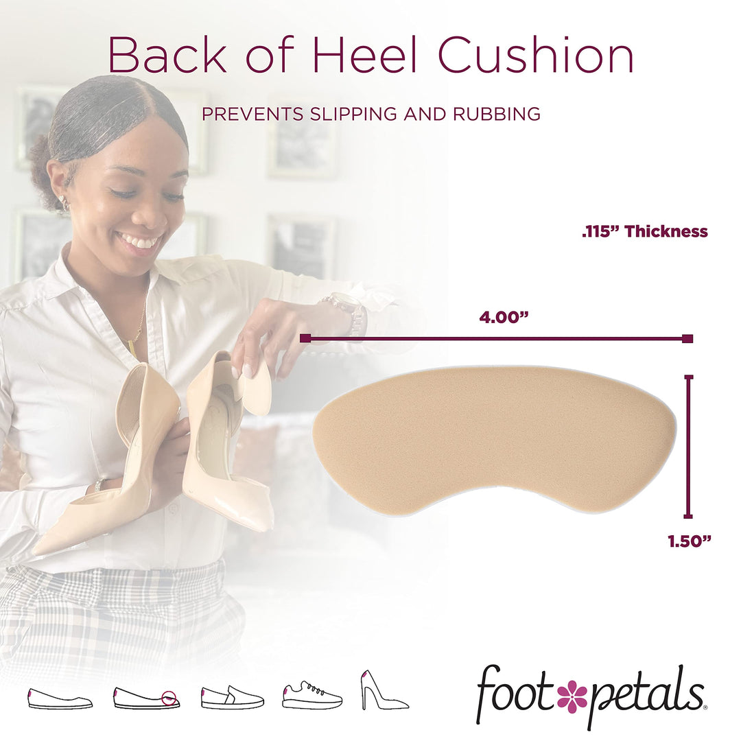 Fancy Feet Women&#39;s Back of Heel Cushions, Khaki