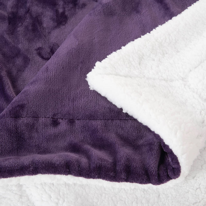 SOCHOW Sherpa Fleece Throw Blanket, Double-Sided Super 