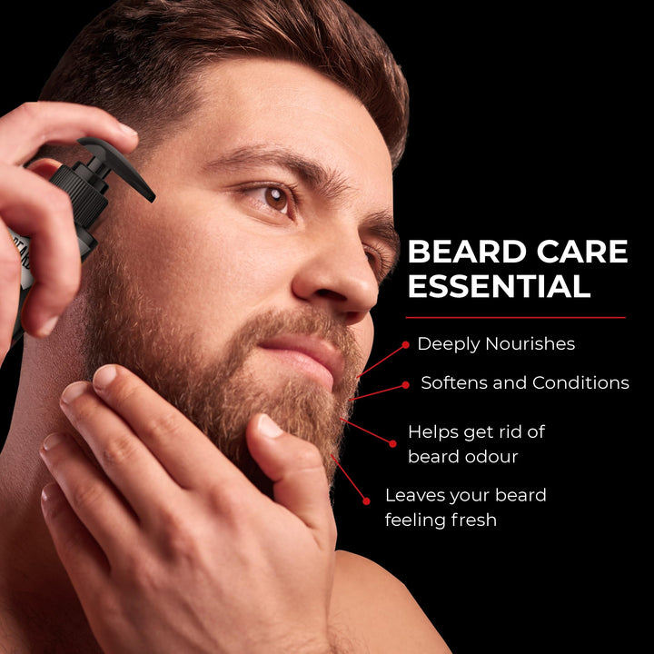 Beardo Godfather Beard Wash for men, 100ml | Aromatic, 