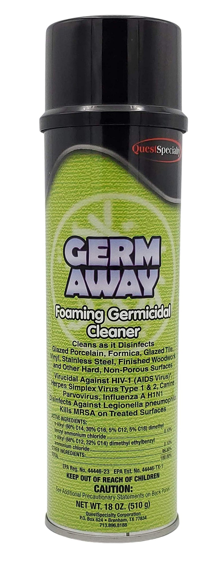Germ Away Foaming Germicidal Cleaner (20 oz Aerosol)