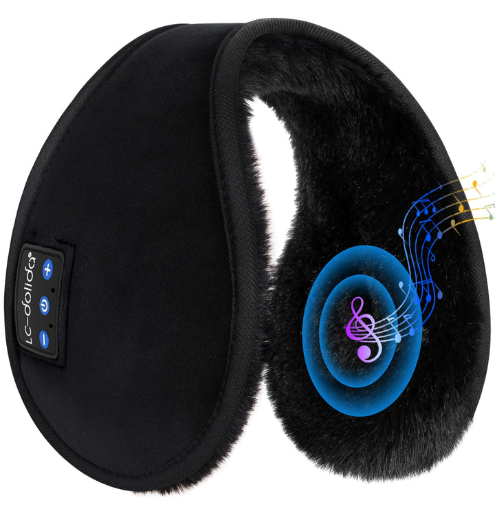 LC-dolida Bluetooth Earmuffs for Winter Women Men, Ear 