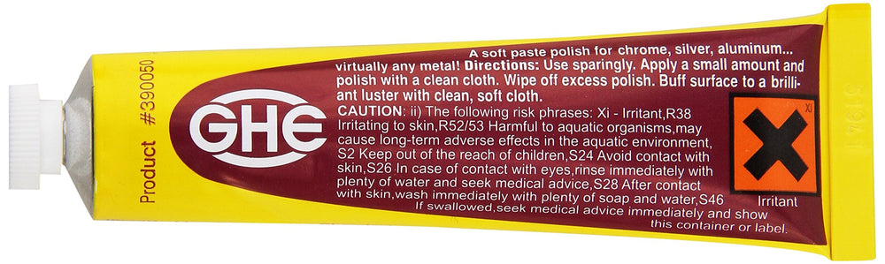 390050 All Metal Polish Tube - 1.76 oz.