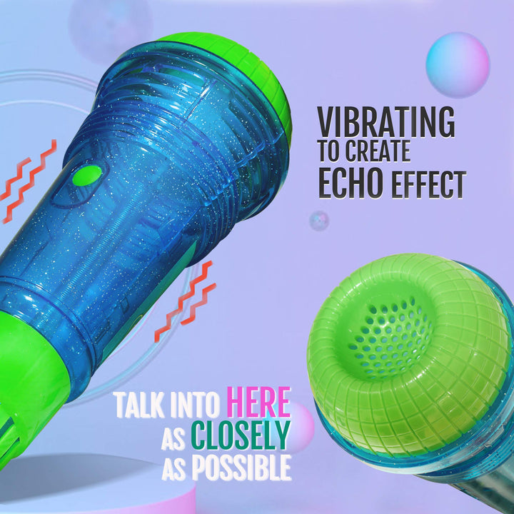 Novelty Place Echo Mic for Kids and Toddlers - Battery-