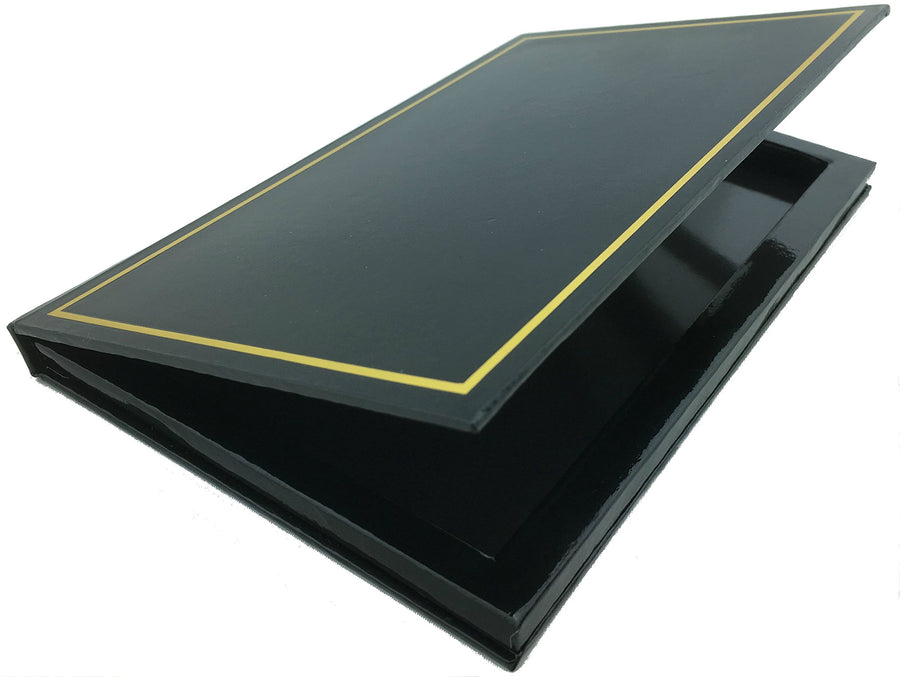 Large Empty Magnetic Makeup Palette with Mirror and 20 Metal Stickers for Customizing Eyeshadows, Highlighters, and Blushes