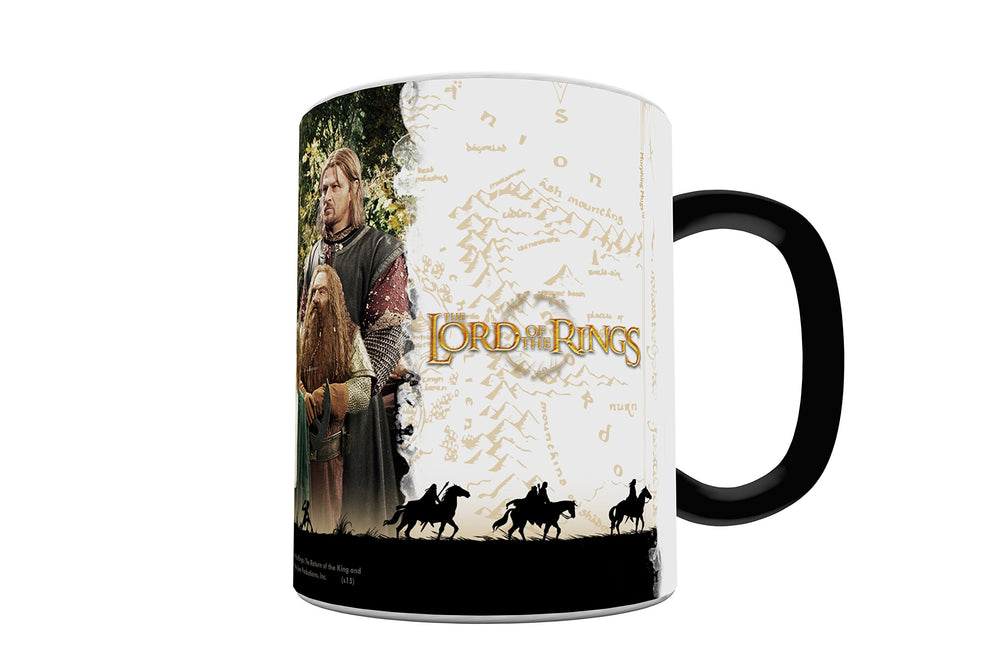 Morphing Mugs Lord of The Rings - The Fellowship - One 11 oz Color Changing Heat Sensitive Ceramic Mug – Image Revealed When HOT Liquid Is Added!