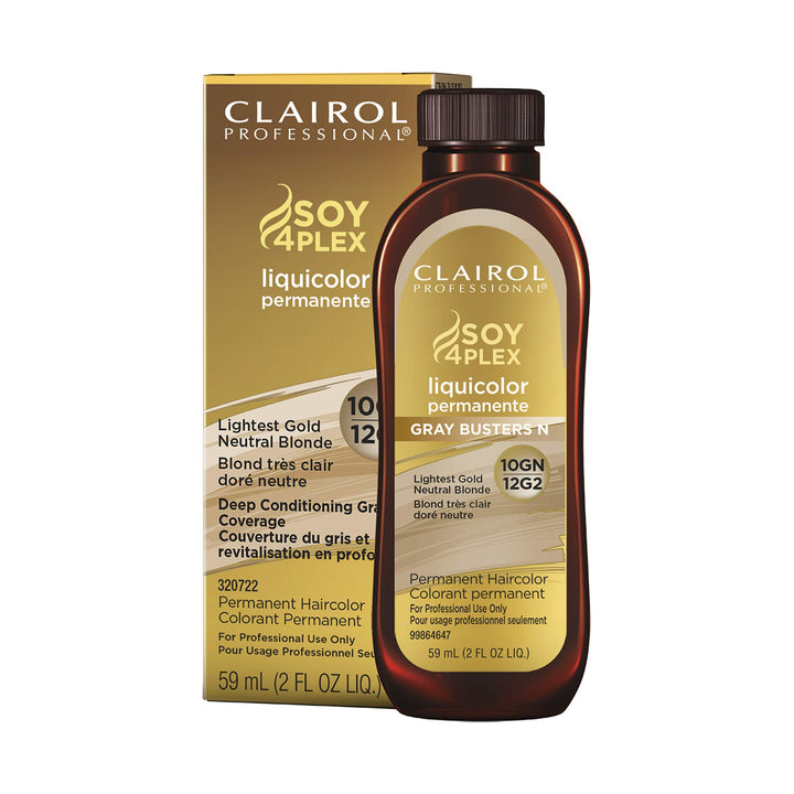 Permanent Liquicolor for Hair, 10gn Gold Neutral Blonde, 2 oz.