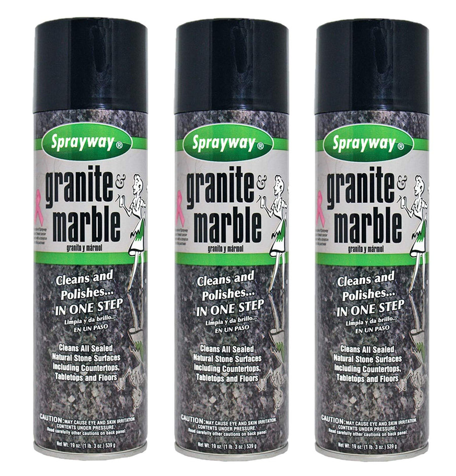 Sprayway SW702R 20 Oz Aerosol Granite & Marble Spra
