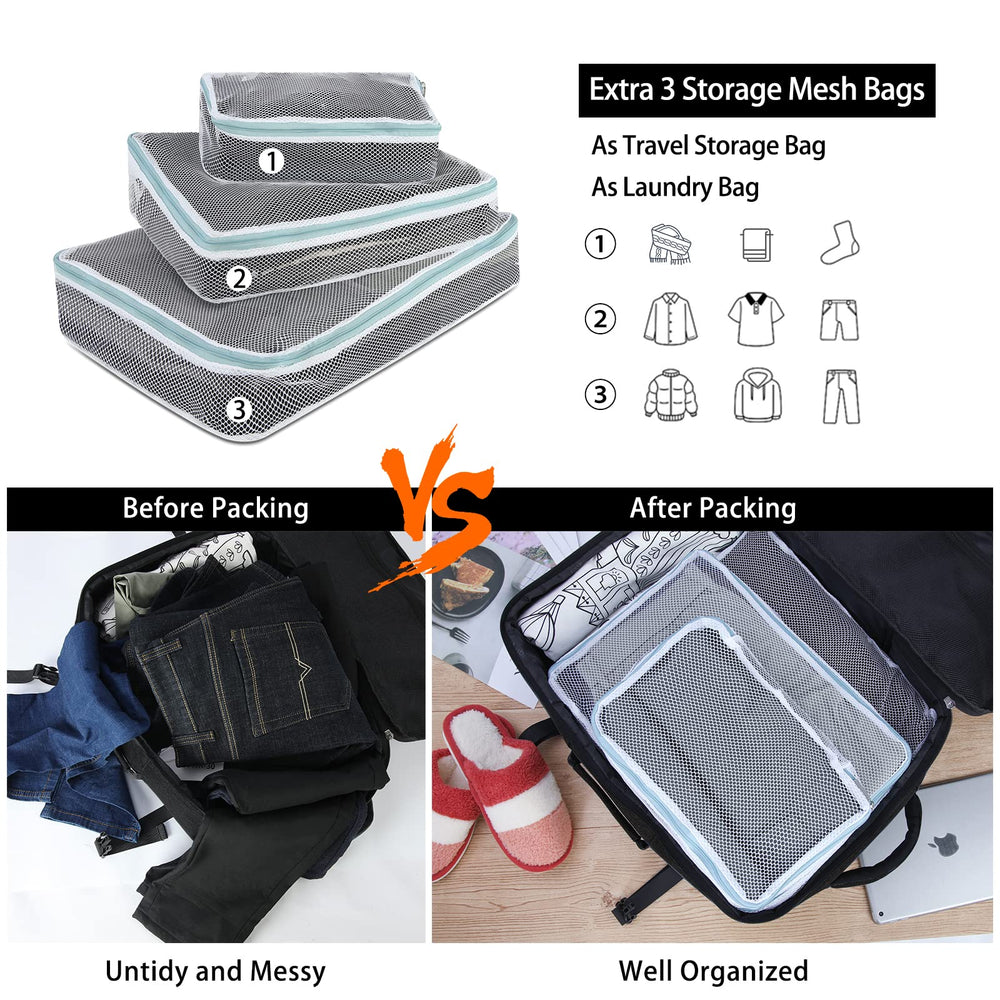 Travel Backpack for Men Women 17 Inch Flight Approved C