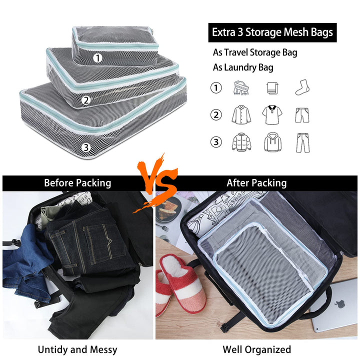 Travel Backpack for Men Women 17 Inch Flight Approved C