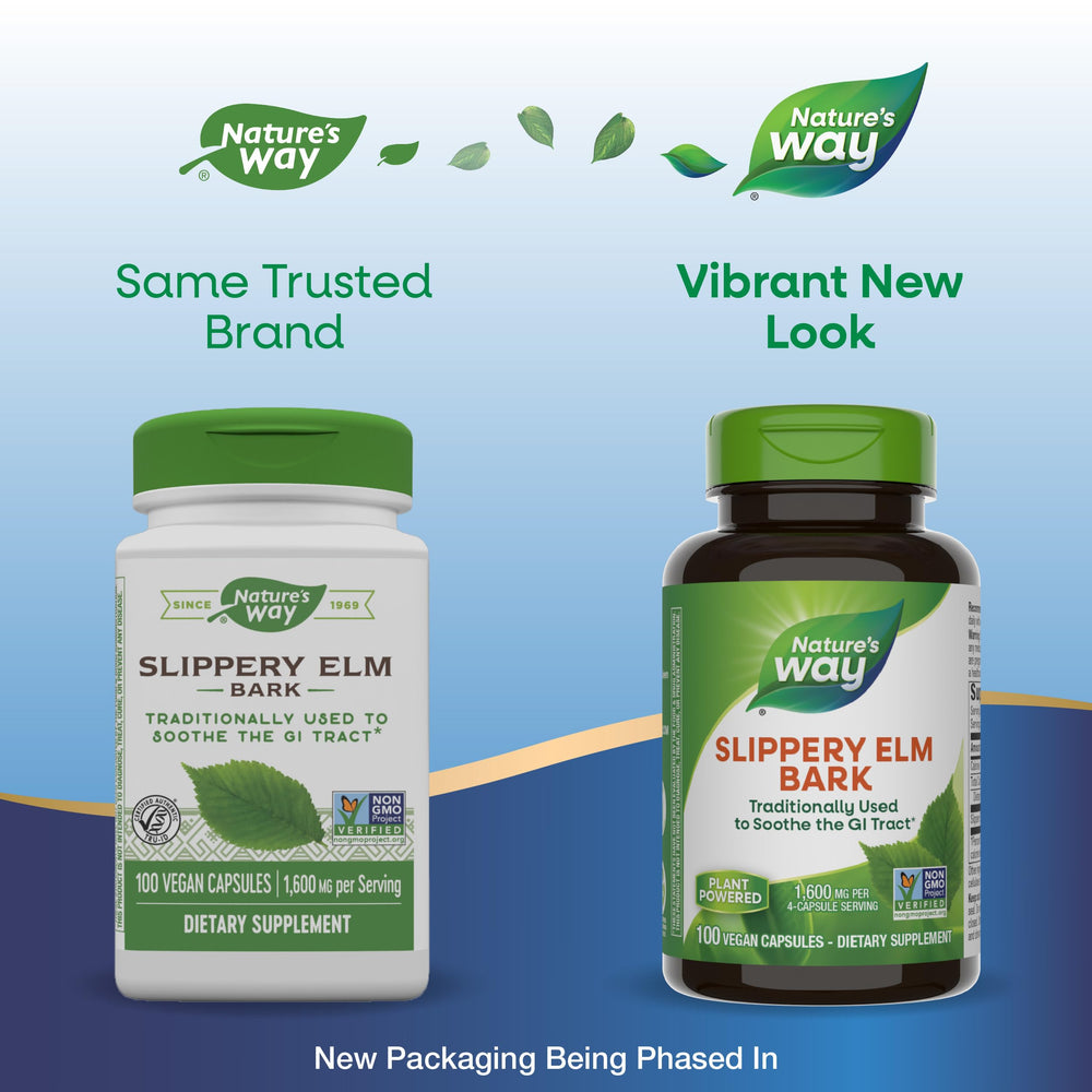 Nature's Way Slippery Elm Bark, Traditional Support