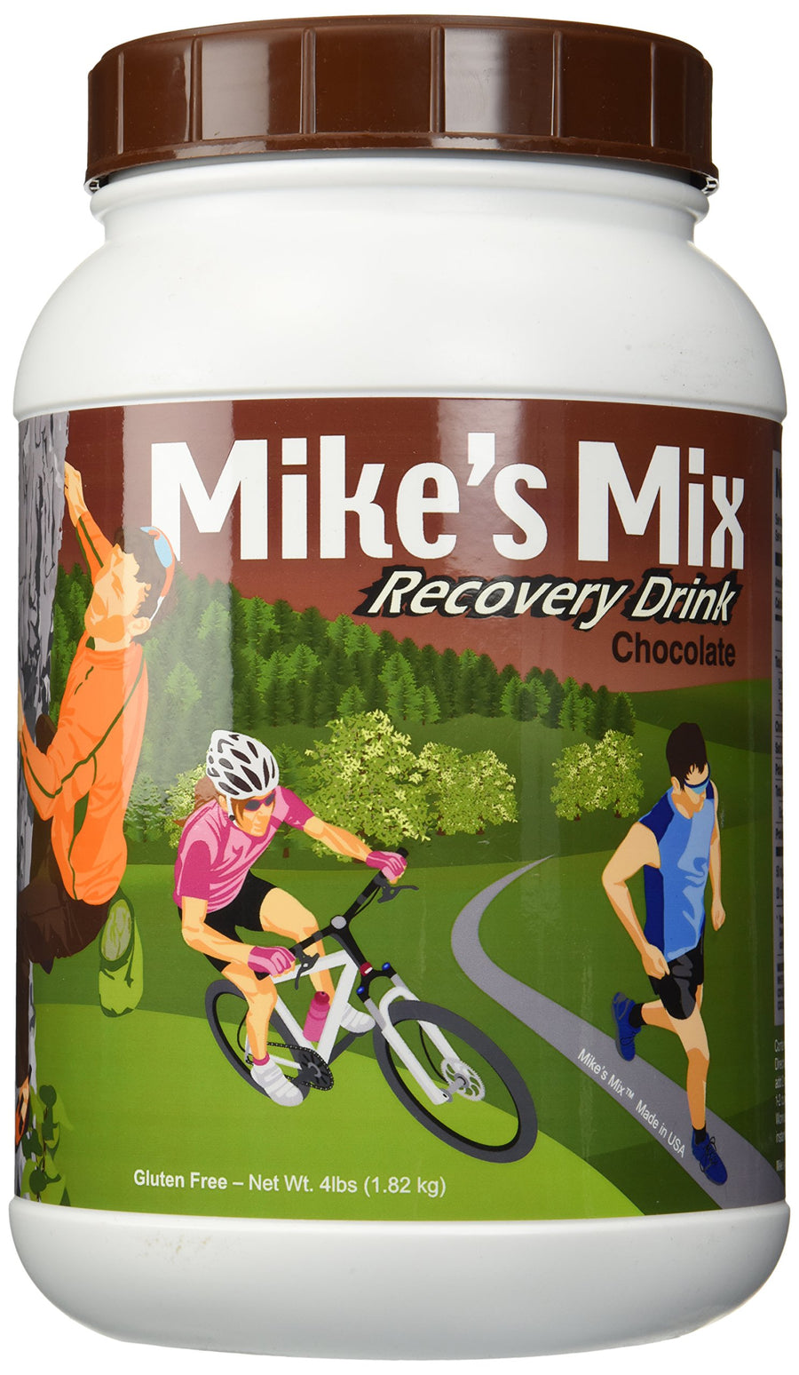 Mike's Mix Recovery Drink. 4lb-chocolate