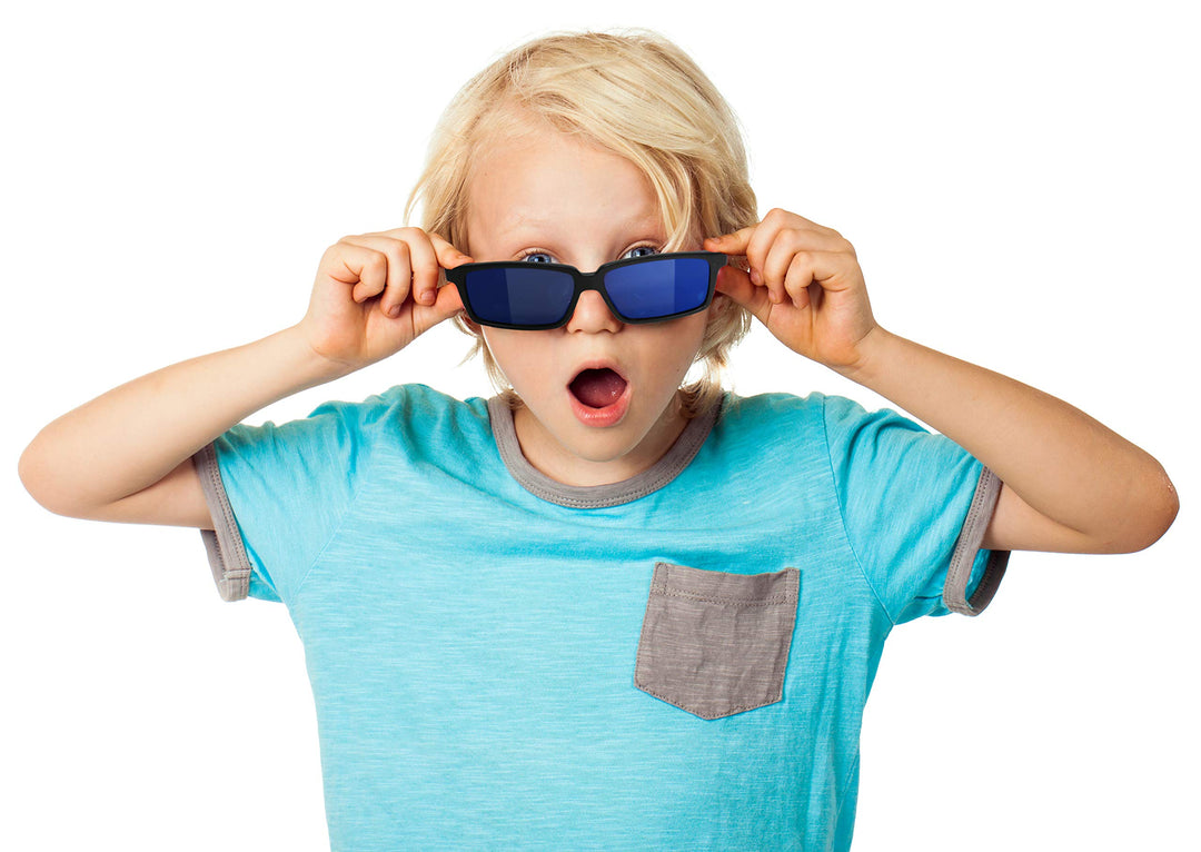 Spy Glasses Rear View Mirror Vision See Behind You Sunglasses for Kids - Pack of 2 Rearview Spy Sunglasses