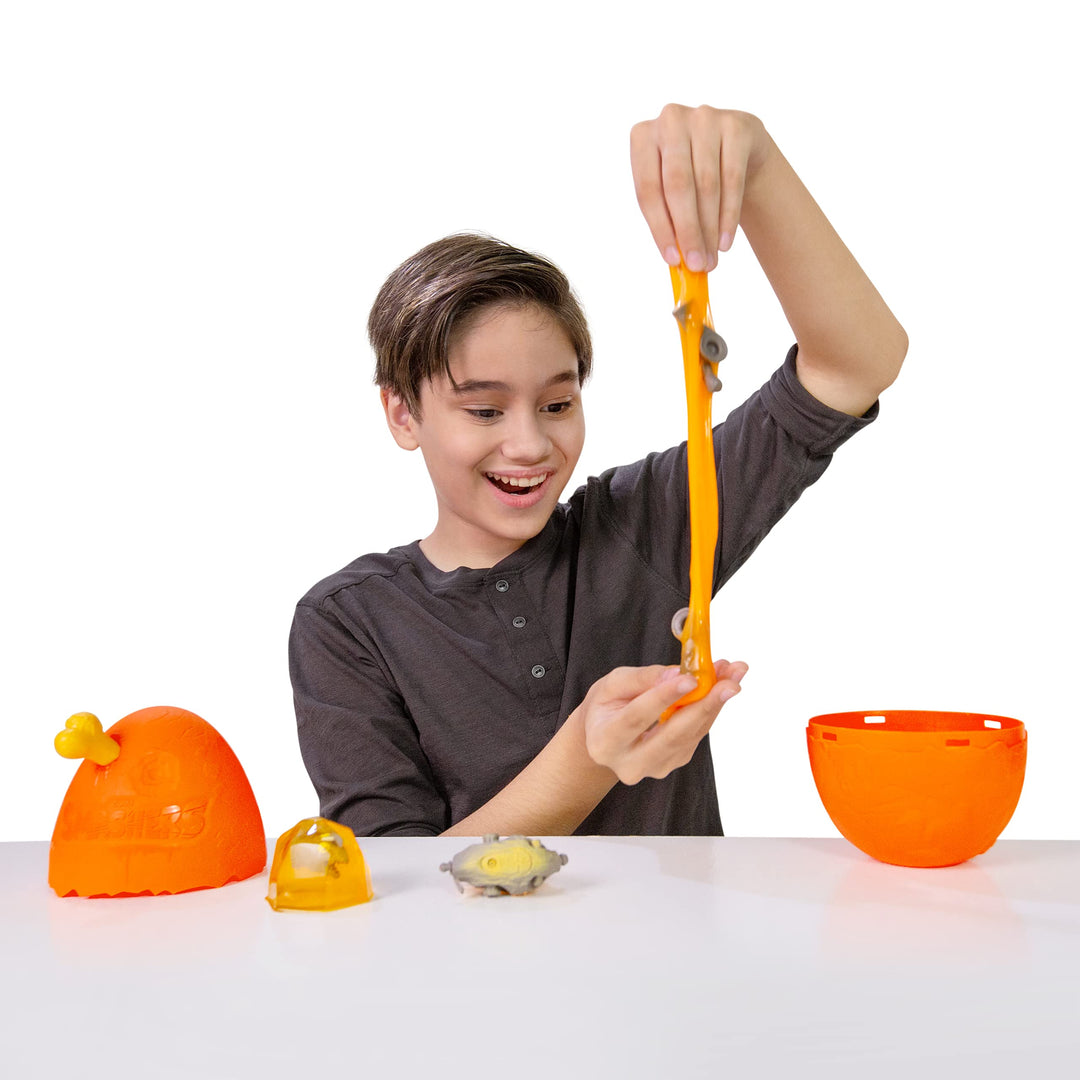 Smashers Combo Pack Mini Light-Up Dino T-Rex by ZURU with Lava Slime Surprise Series 4 - Amazon Exclusive Dinosaur Toy Tyrannosaurus for Boys and Kids