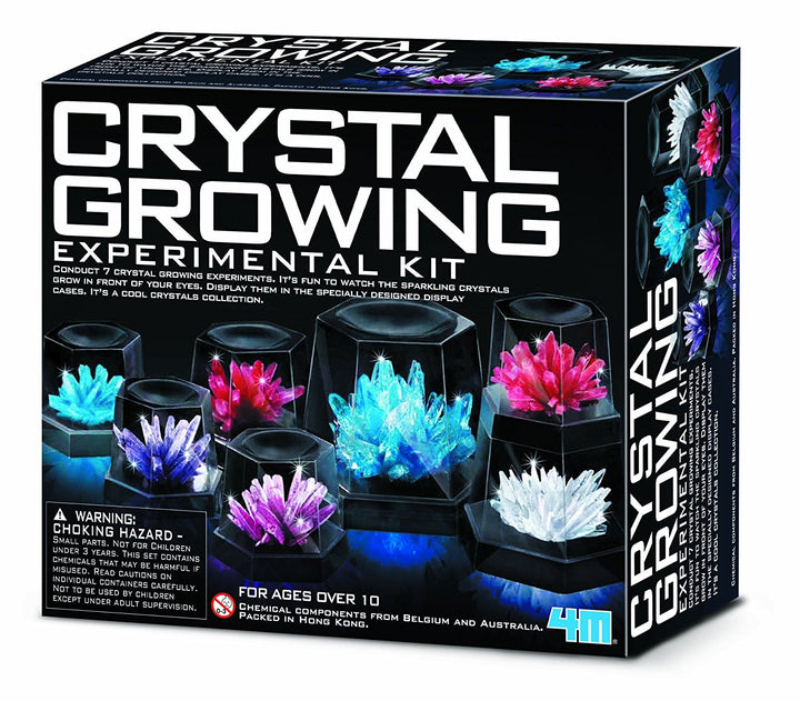 4M 7 Crystal Growing Science Experimental Kit with Disp