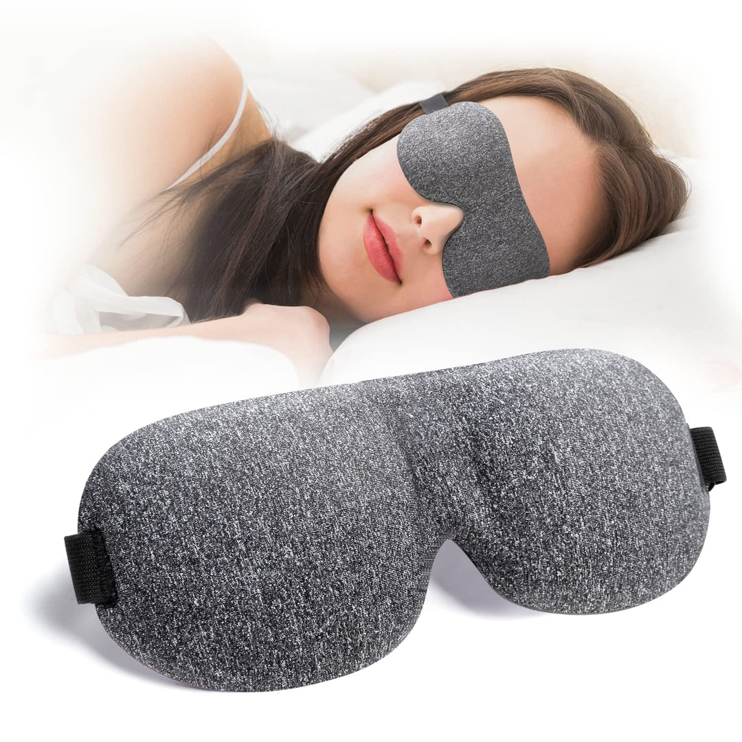 Sleep Mask, 3D Contoured Sleep Eye Mask, Comfortable &a