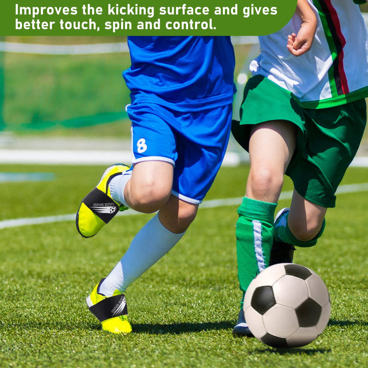 4 Pcs Soccer Cleat Lace Cover Soccer Shoe Band Soccer Shoe Cover Soccer Cleat Bands Youth Adult for Soccer Season(Black, Youth)