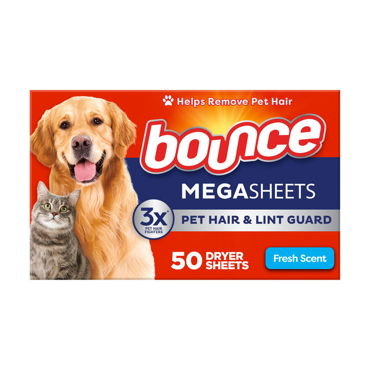 Bounce Dryer Sheets - Pet Hair &amp; Lint Guard - M