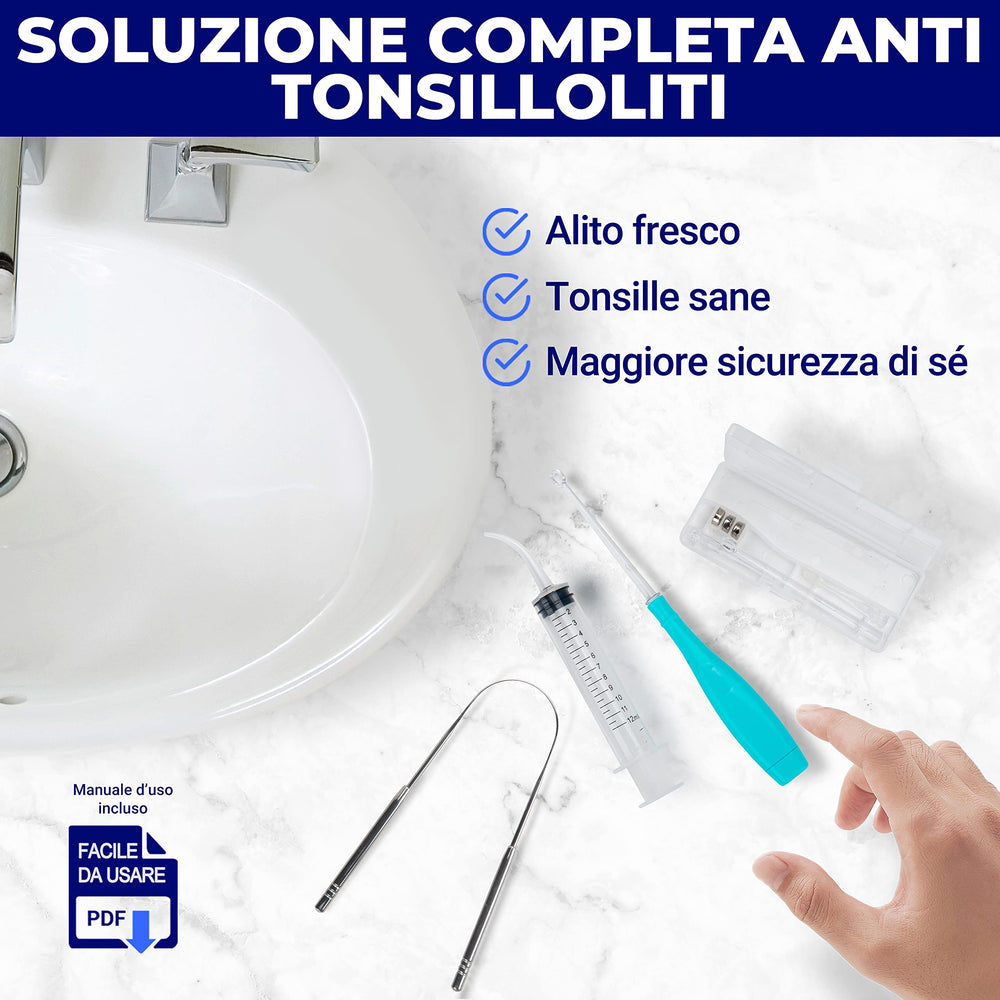 Tonsil Stone Remover Kit | Remove & Prevent Tonsil 