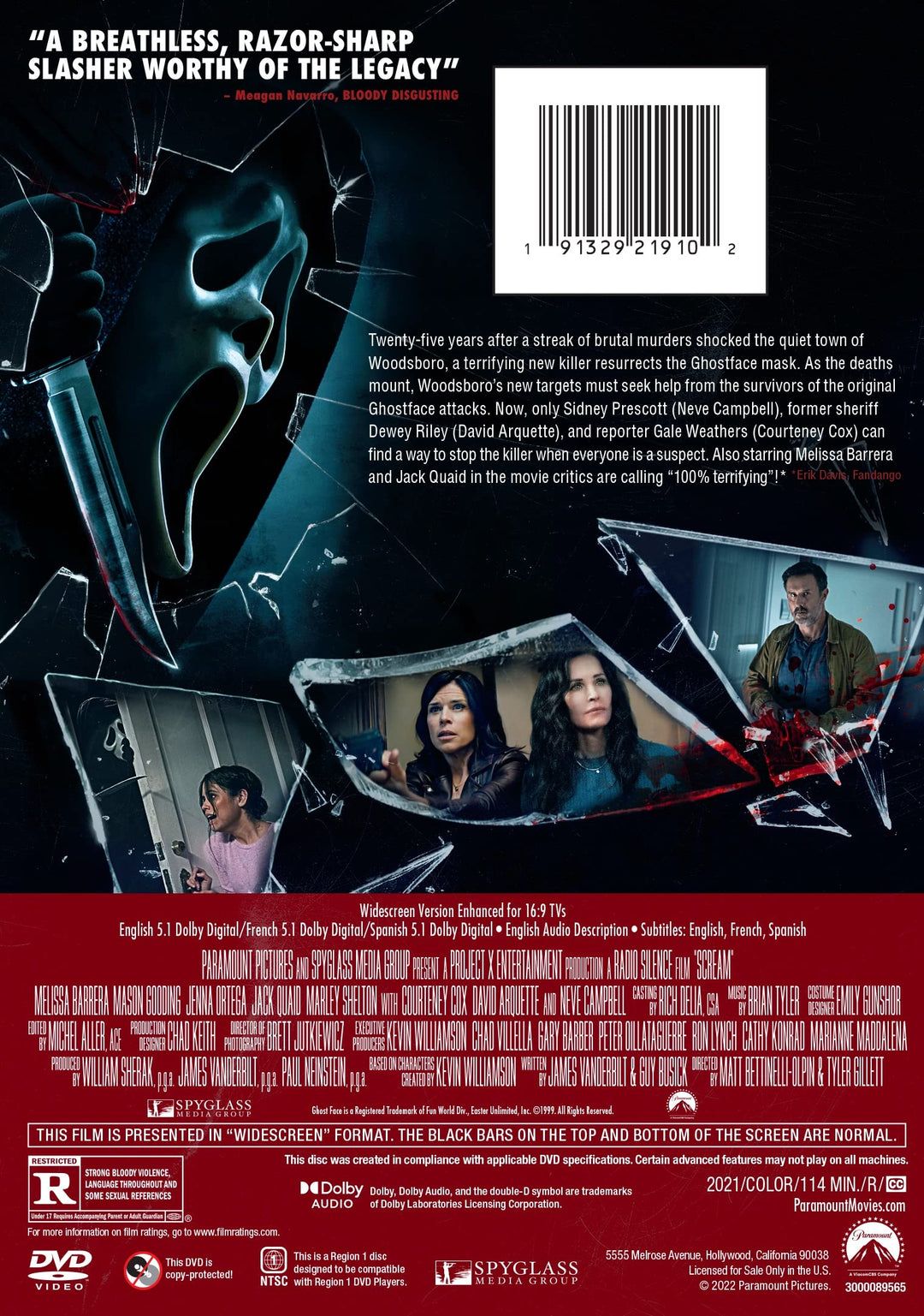 Scream (2022) [DVD]
