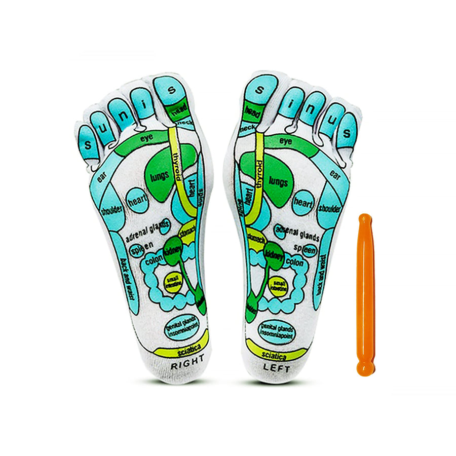WZPUSMART Acupressure Reflexology Socks for Men and Wom