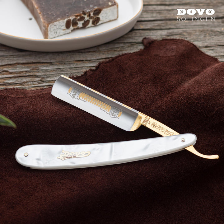 Straight Razor Pearl Imitation 5/8