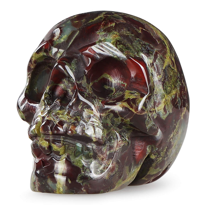 Artistone 2.0 Dragon Blood Stone Halloween Crystal Skul