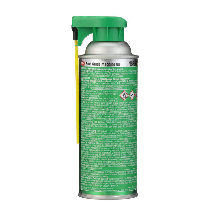 03081 General Purpose Food Grade Machine Oil Spray, (Net Weight: 11 oz.) 16oz Aerosol,Clear