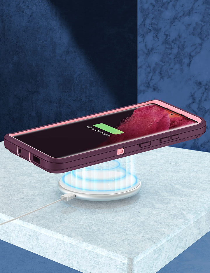 MXX Case Compatible with Galaxy S21 Ultra, 3-Layer Supe