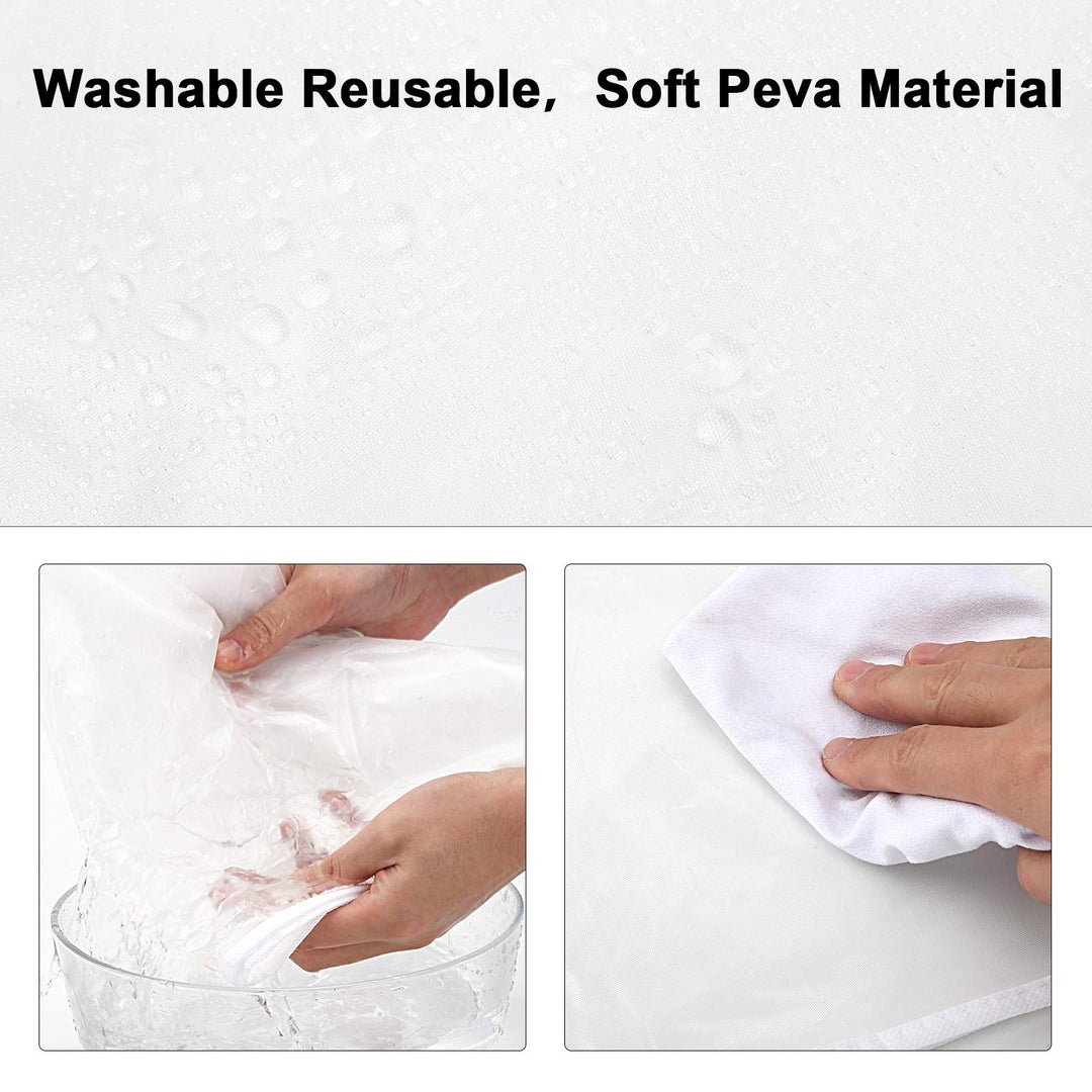 10Pack (24x11x2) Storage Travel shoulder covers for clothes Clothing dust Cover Dust Bags Cover dress bag Hanging Garment Bag US