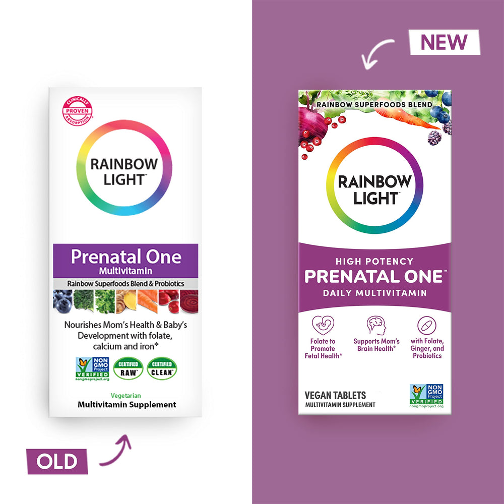 Rainbow Light High-Potency Prenatal One Multivitamin, P