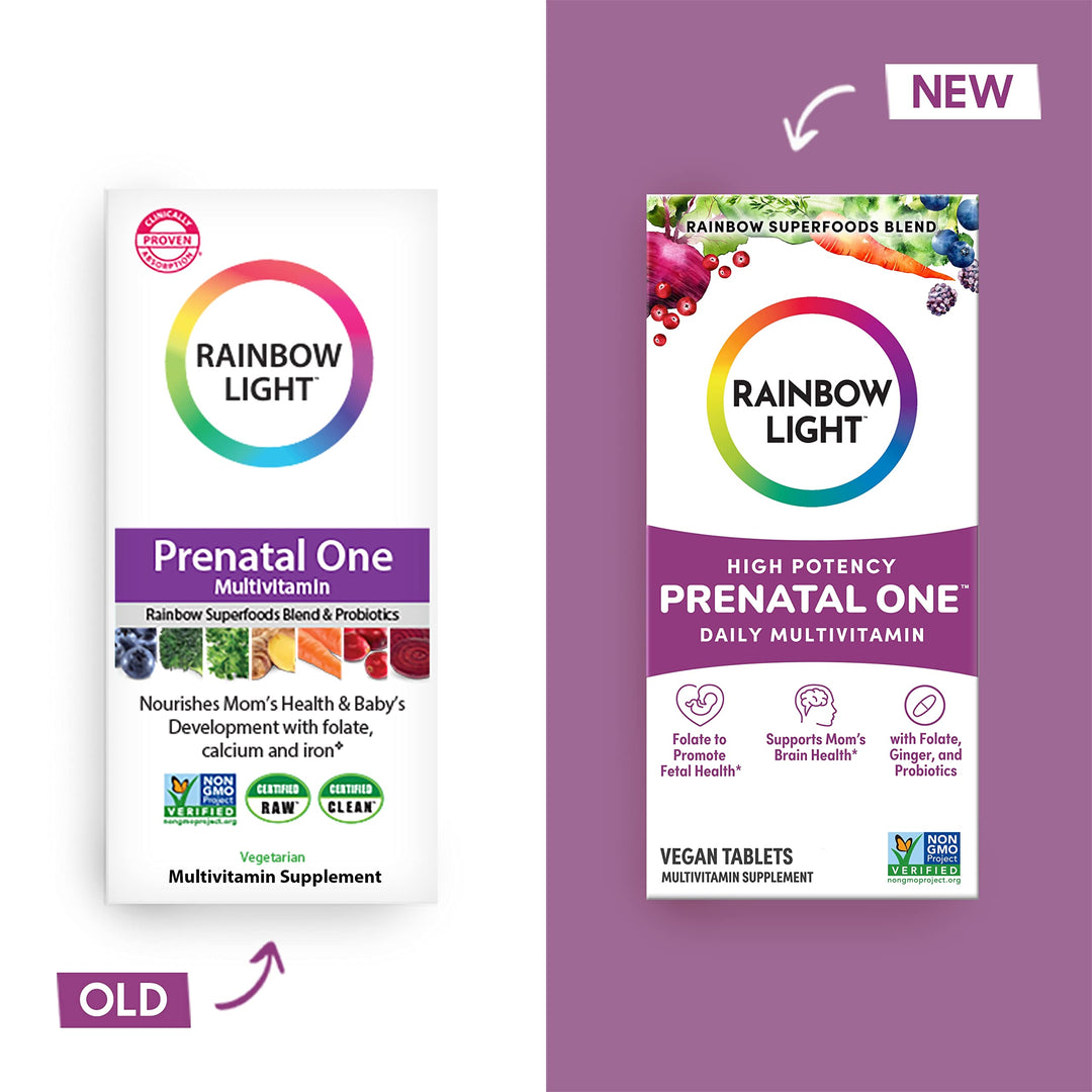Rainbow Light High-Potency Prenatal One Multivitamin, P