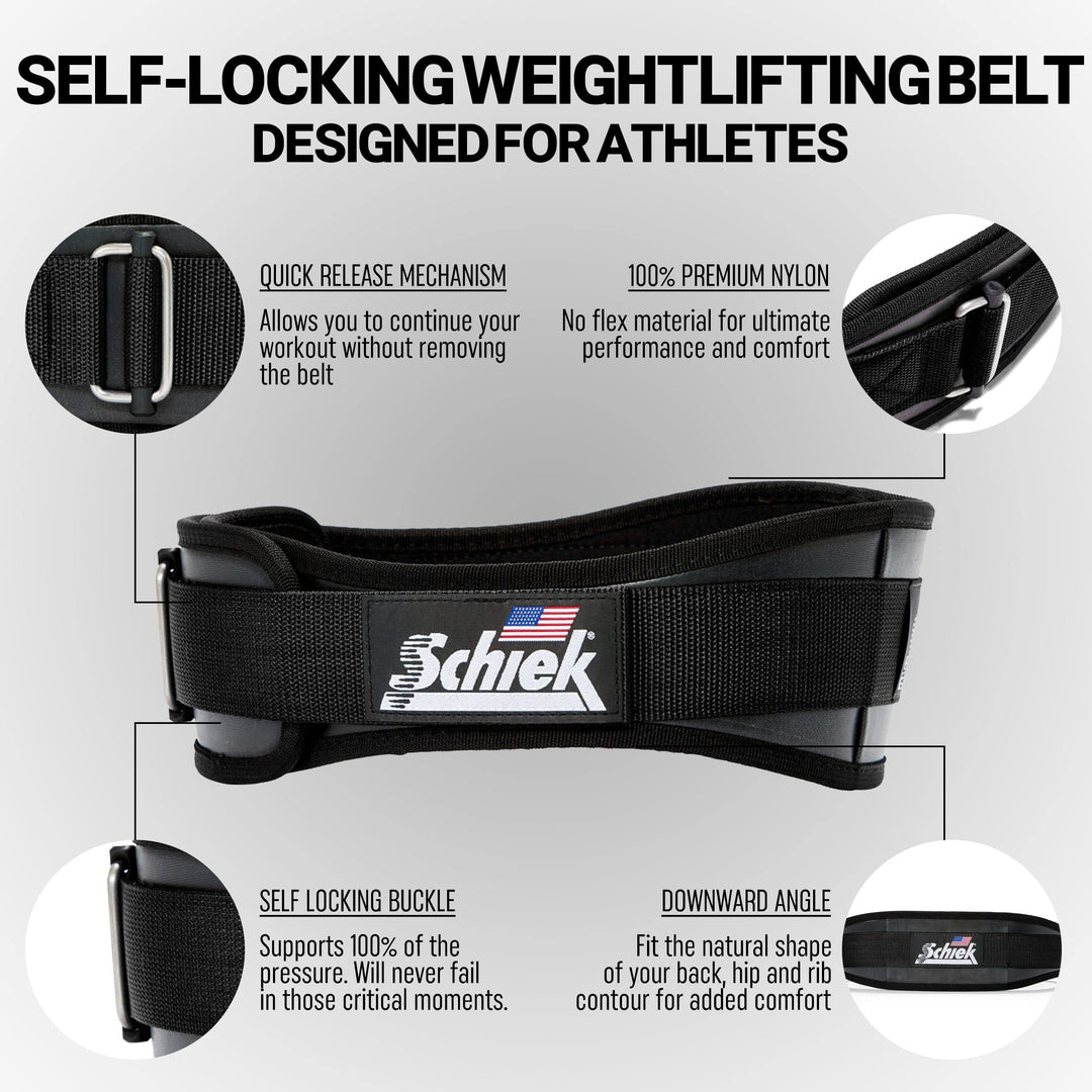 Schiek Sports Model 3004 Power Lifting Belt - Medium - 