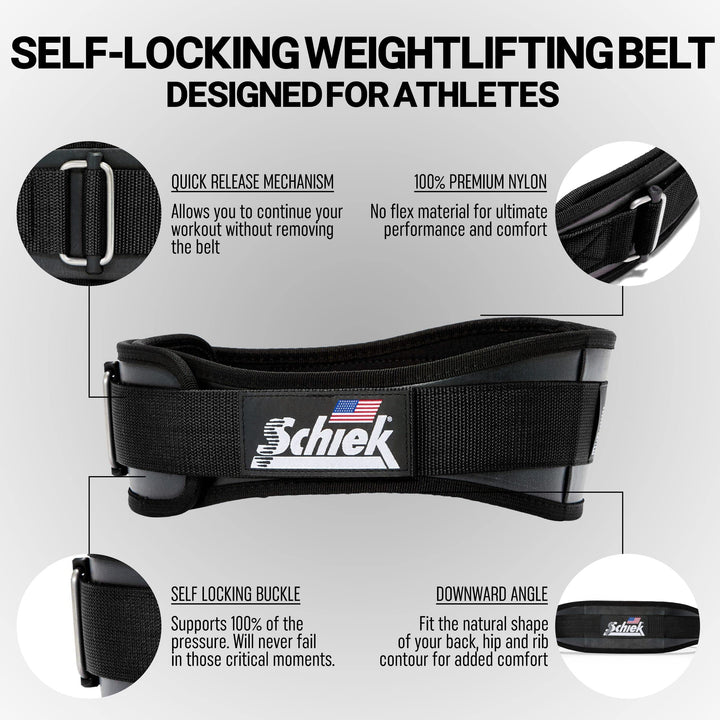 Schiek Sports Model 3004 Power Lifting Belt - Medium - 